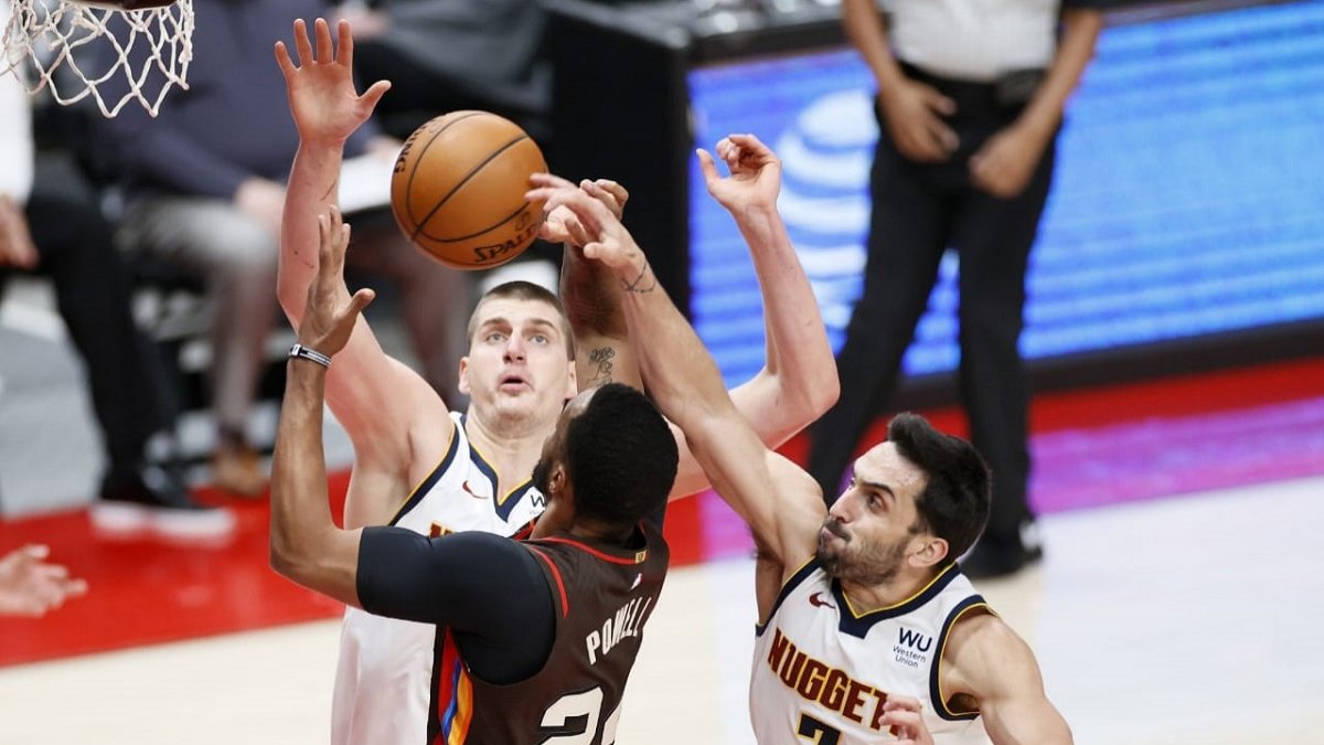 Playoffs de la NBA: Con Campazzo, Denver venció a Portland ...